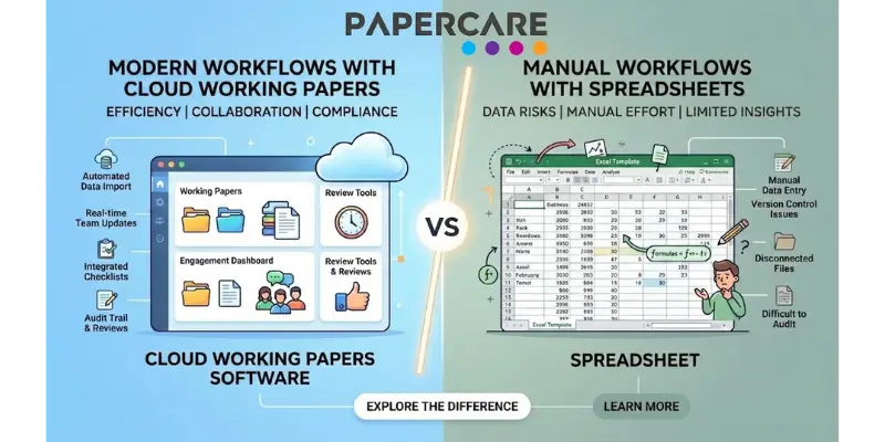 Cloud Working Papers VS Spreadsheets