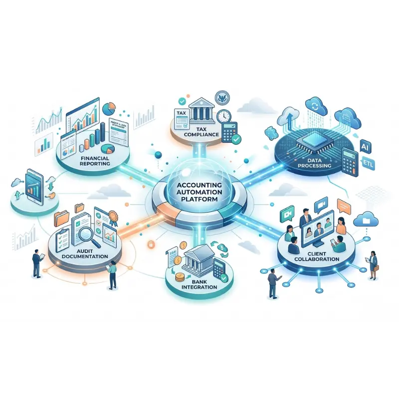 accounting automation ecosystem connecting financial workflows