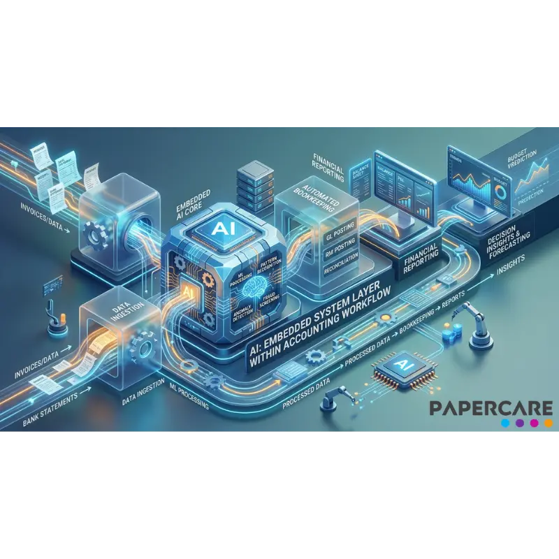 ai integrated into accounting workflows and systems