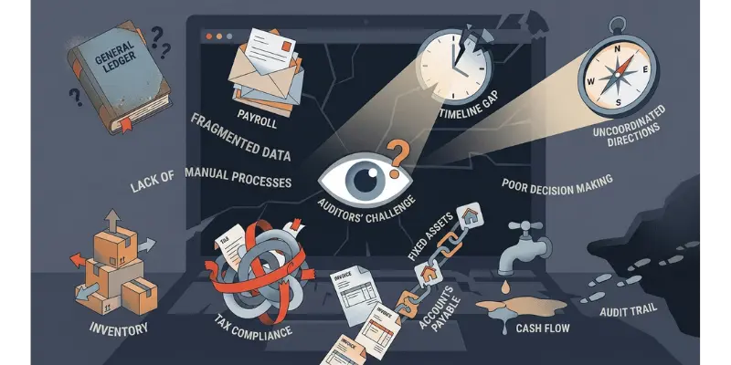 fragmented accounting workflows reducing efficiency