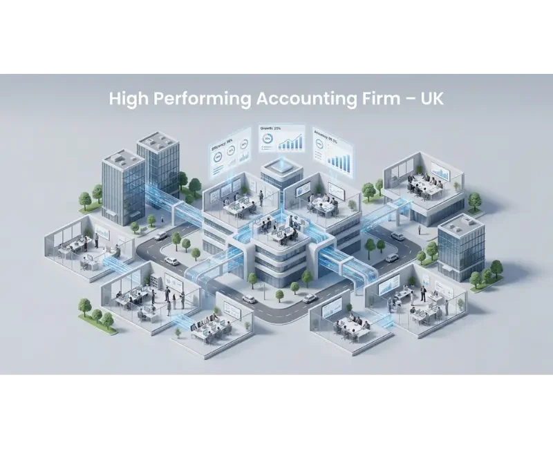 isometric high performing accounting firm ecosystem in uk
