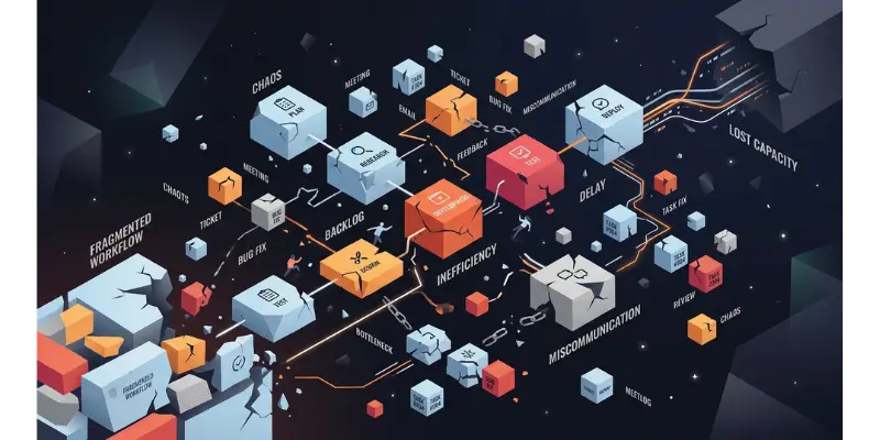 fragmented accounting workflow causing lost capacity