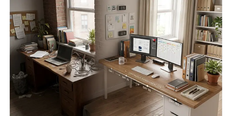 accounting firm improving processes over time