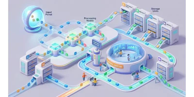 structured accounting workflow system improving efficiency